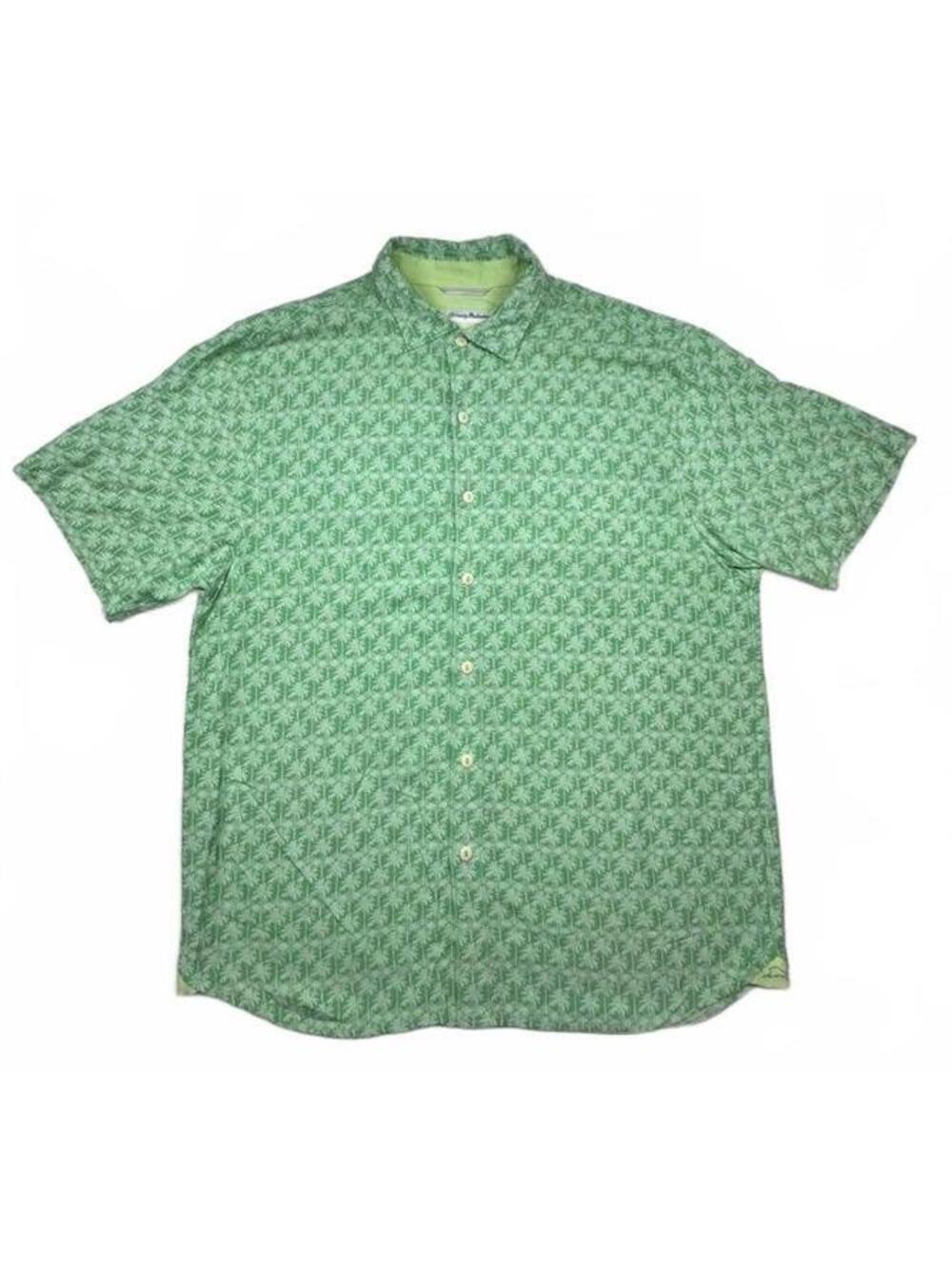 Tommy Bahama Palms Away Geo Camp Shirt Size Mens Large